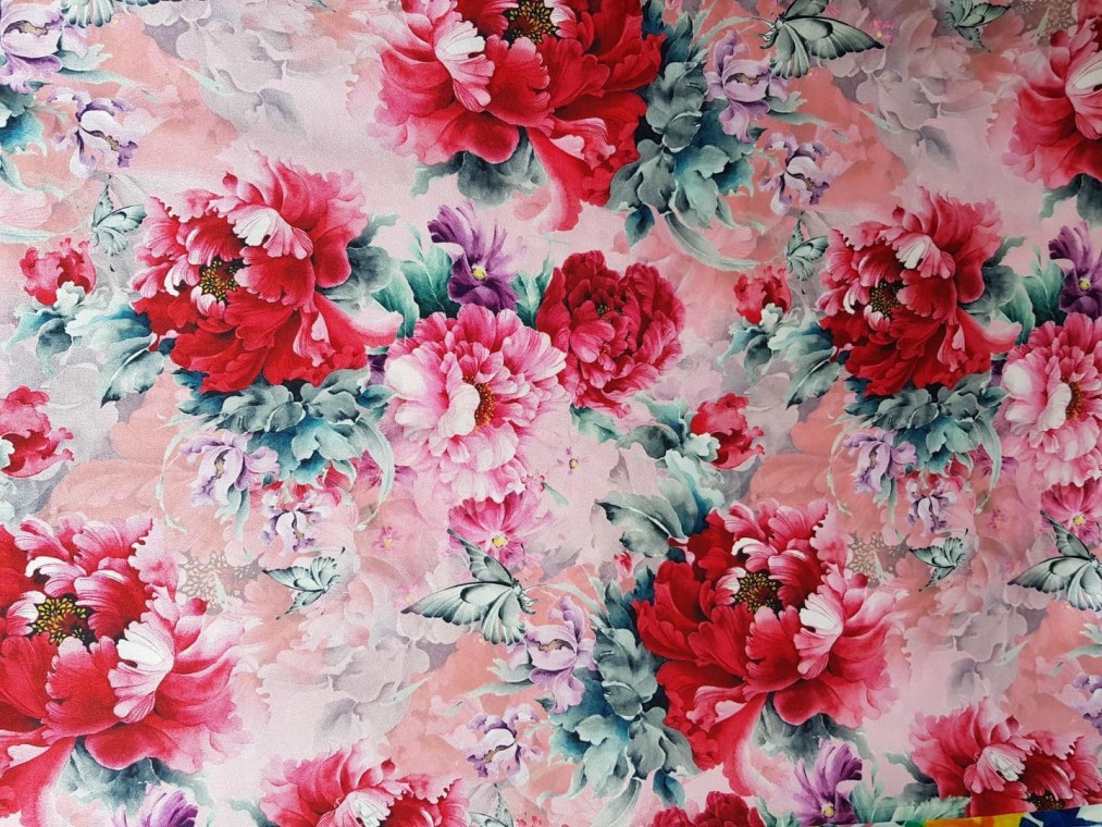 Satin thun in hoa 10