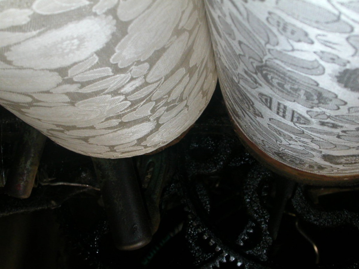 Lụa tơ tằm dệt tay